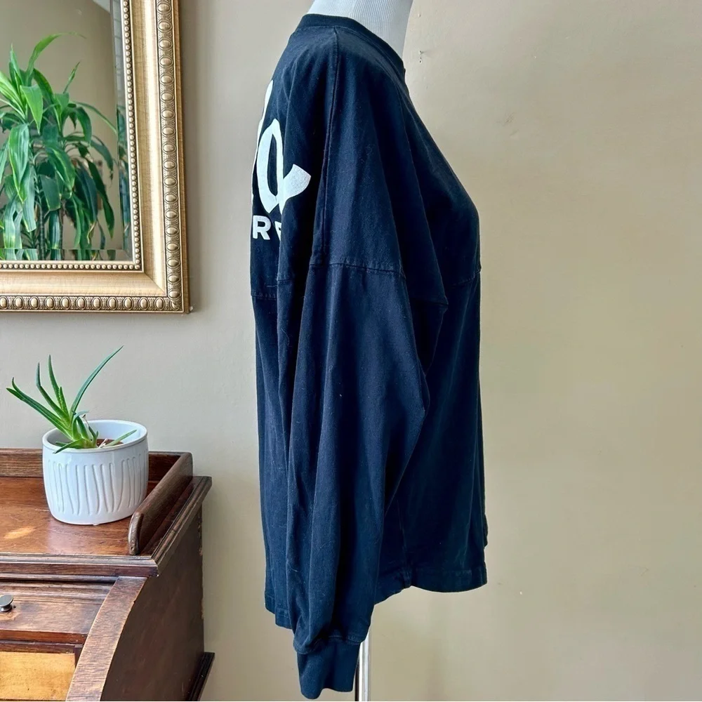 Walt Disney Parks Resort Disneyland Spirit Jersey Sweater Sweatshirt Black XS